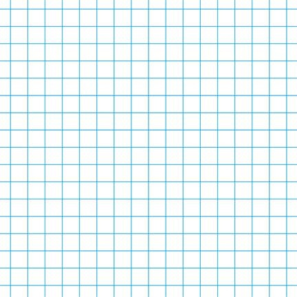 Graph Paper (5x5mm) Small Exercise Book (6.3”x8.3”), Blue Graphing paper - Alder & Alouette