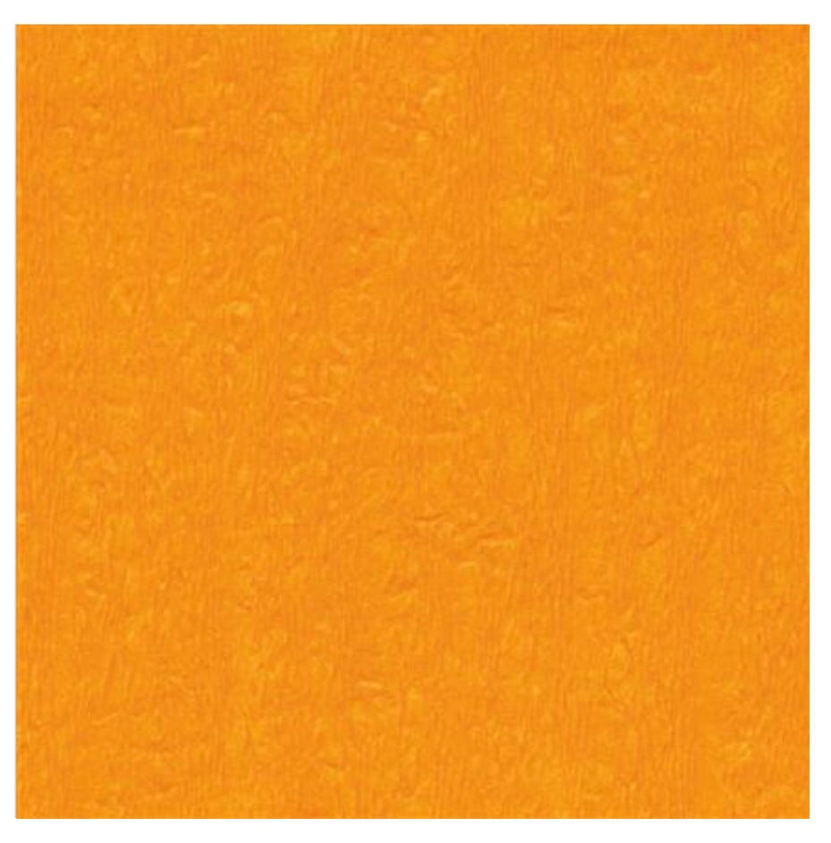 German Crepe Paper Light Orange Full and Half Folds - Alder & Alouette