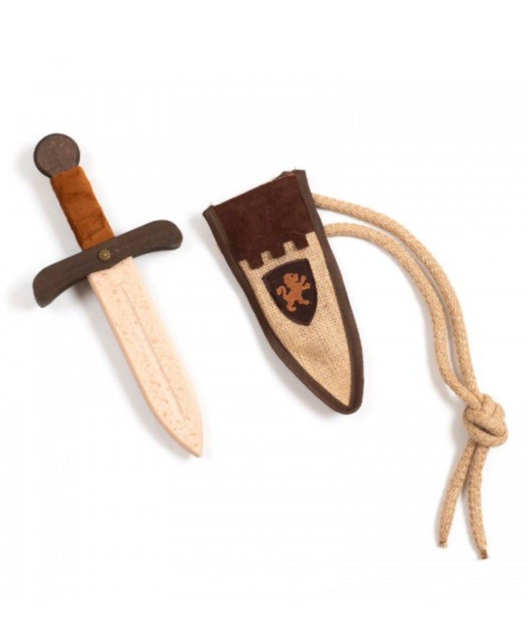 Kalid Medieval Wooden Toy Dagger | Pretend Play | Halloween Dress Up - Alder & Alouette