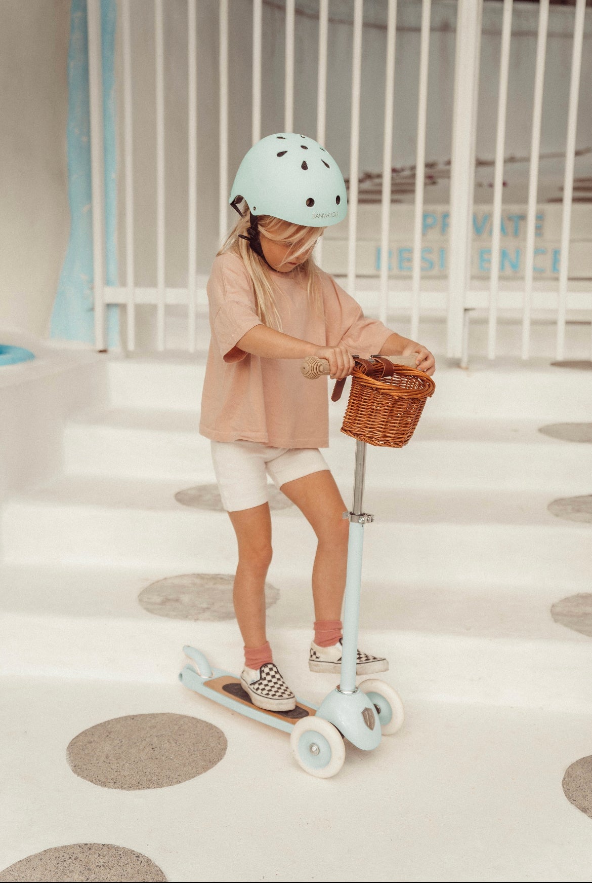 Kick Scooter (Three-Wheel) by BANWOOD, Multiple Colors Riding Toys - Alder & Alouette