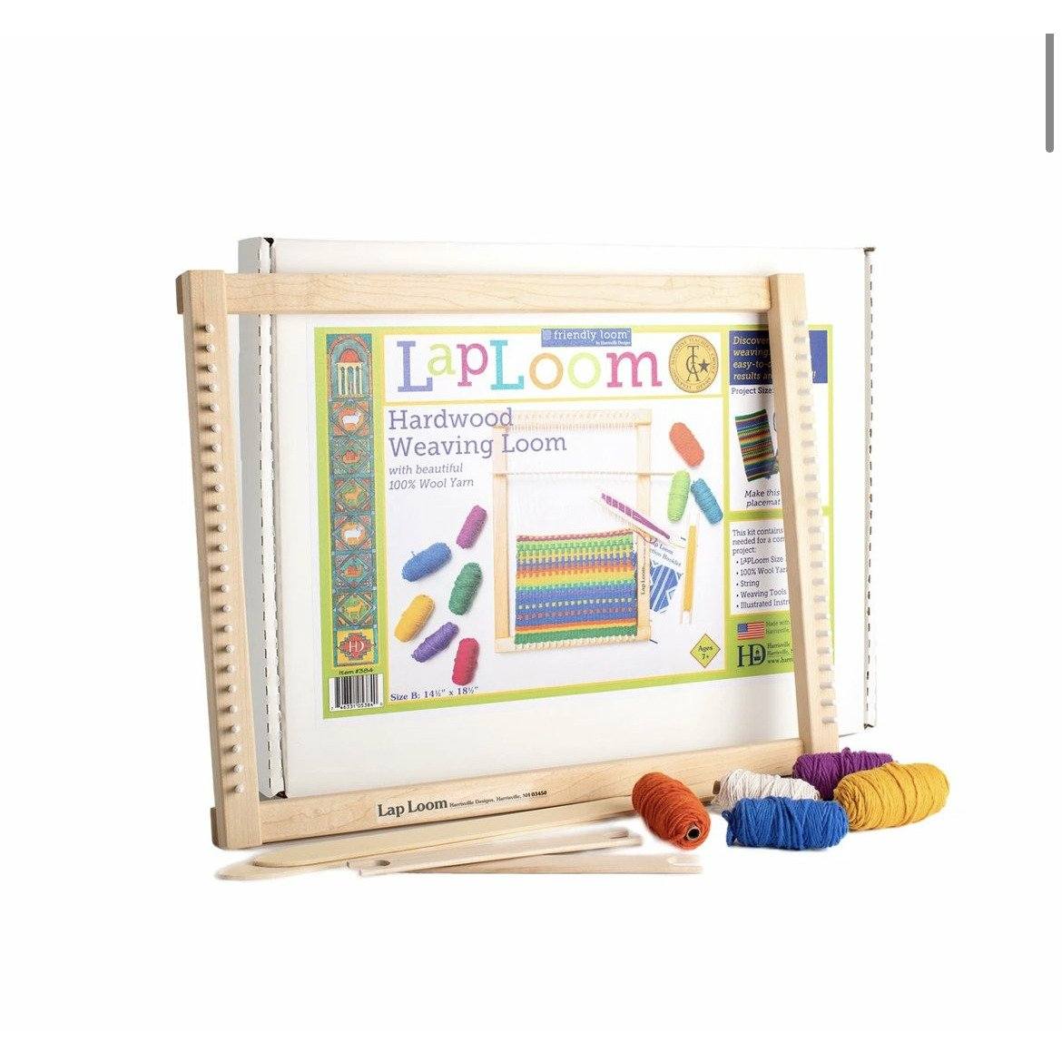 Friendly Loom, Lap Loom for Kids - Harrisville Designs - Alder & Alouette