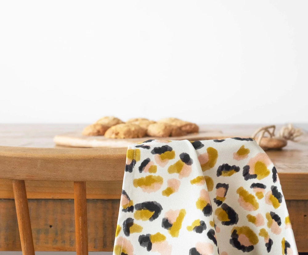 Kitchen Towel - Leopard in the Kitchen Chef’s Towel - Alder & Alouette
