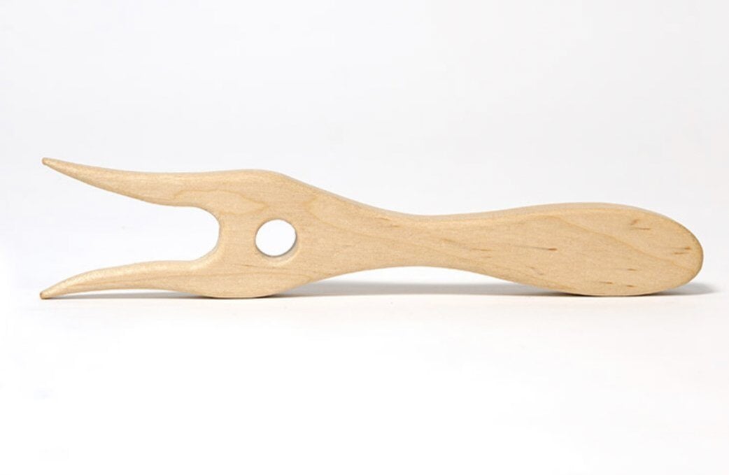 Lucet Wooden Knitting Fork by Filges - Alder & Alouette