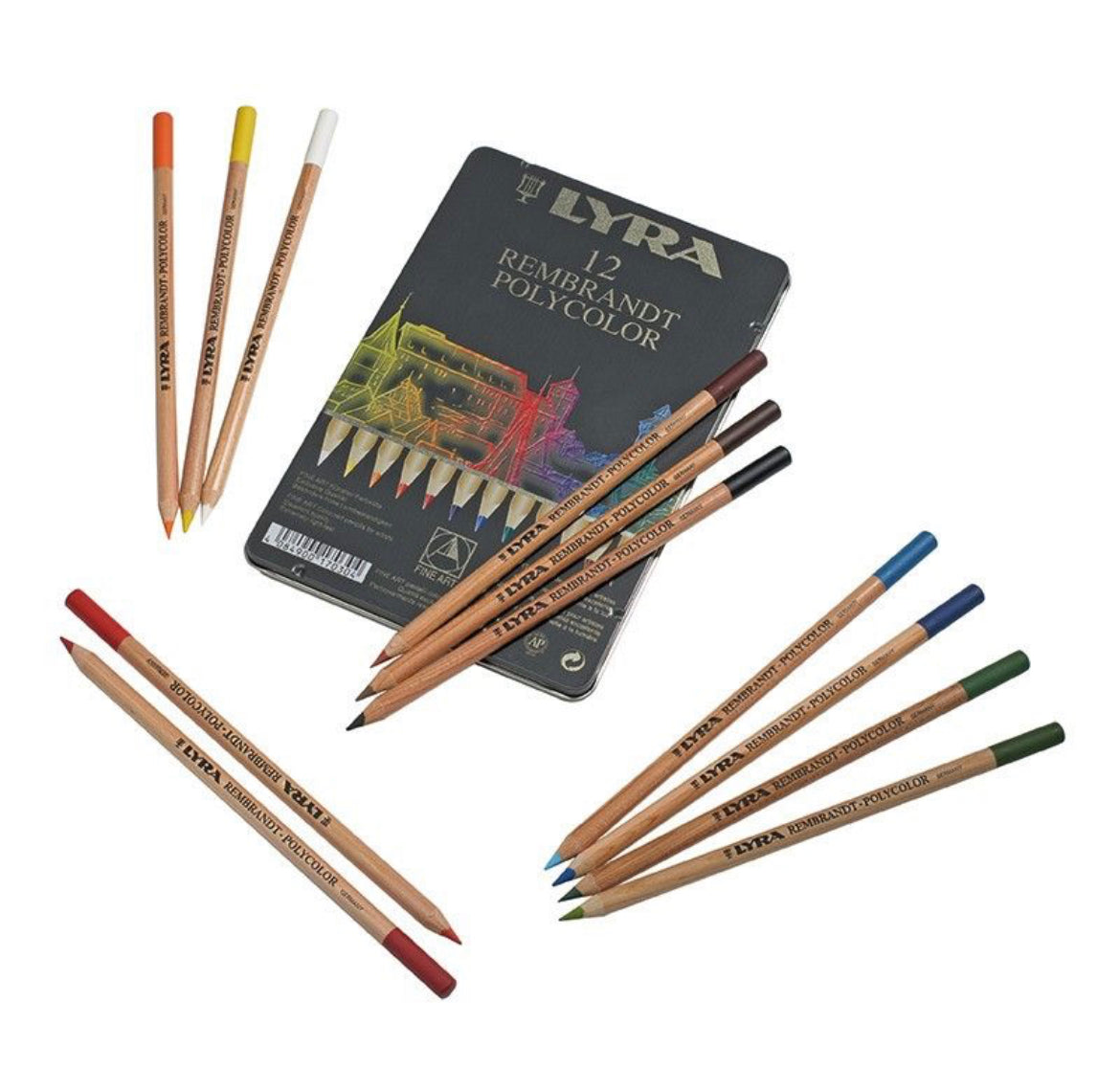 Lyra Rembrandt Polycolor Colored Pencils, oil-based - Alder & Alouette