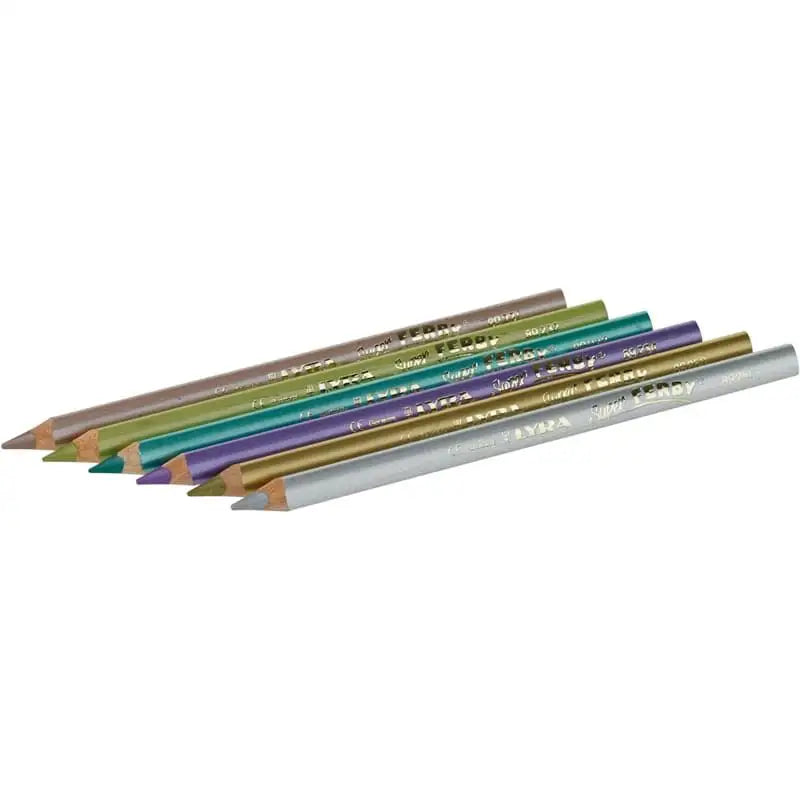 Lyra Rainbow Pencil - Super Ferby, Triangular - Alder & Allouette Box of 12, Super Ferby