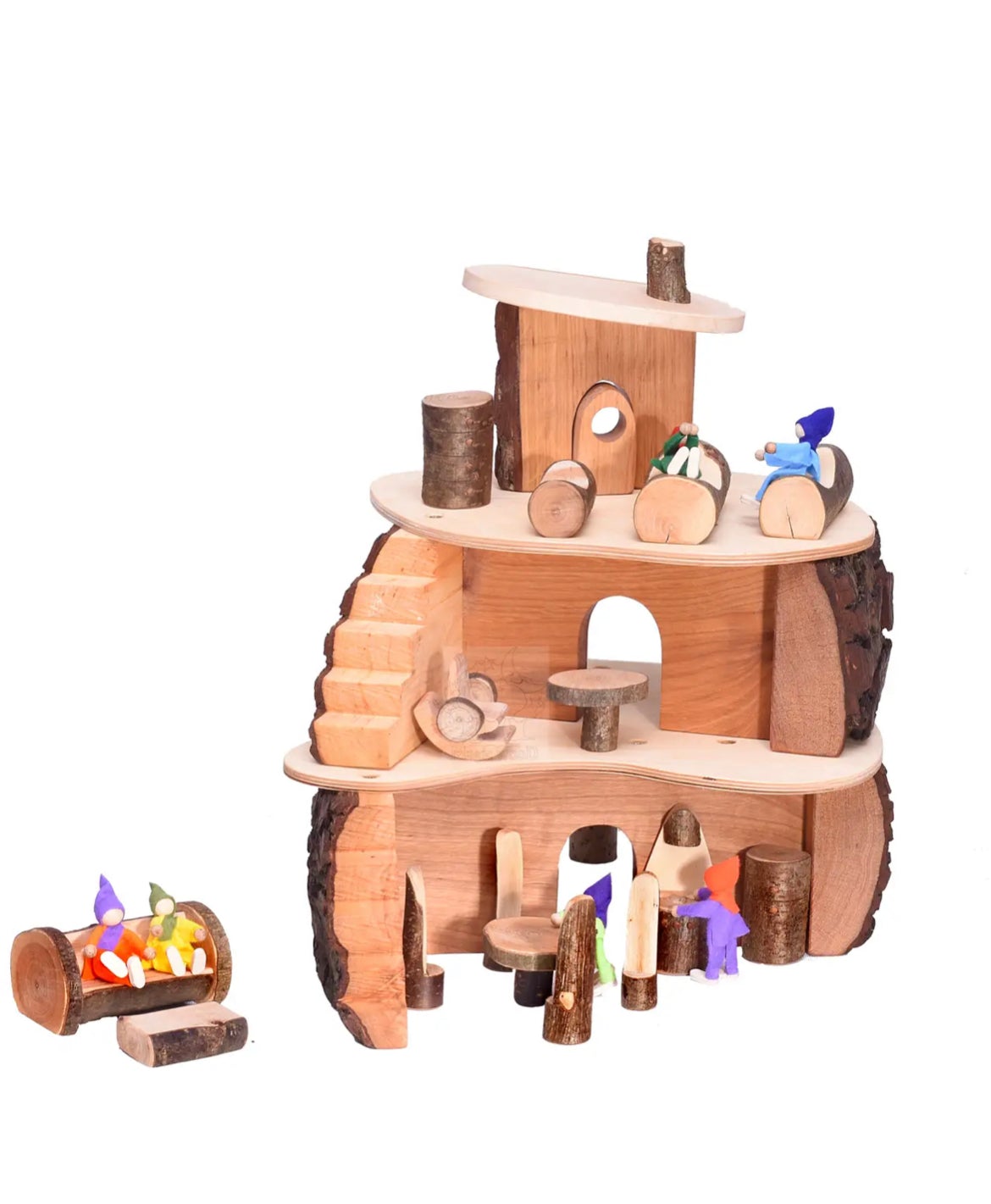 Wooden fairy hotsell house toy