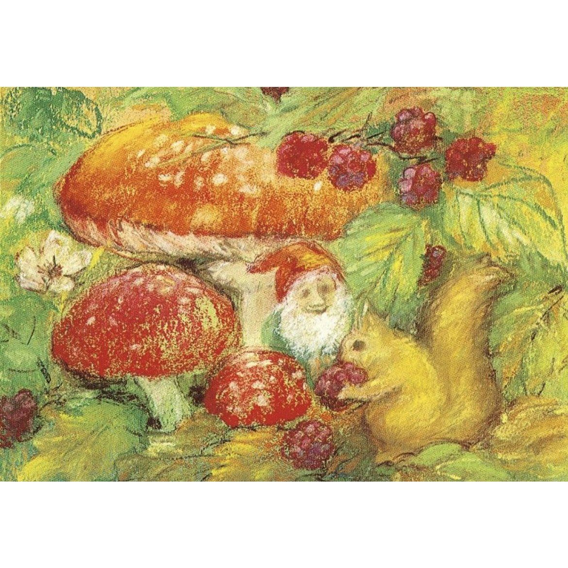 Marjan van Zeyl Postcards,  Autumn - Alder & Alouette