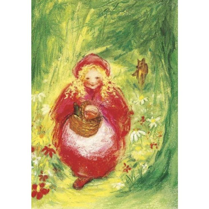 Marjan van Zeyl Postcards, Little Red Riding Hood - Alder & Alouette