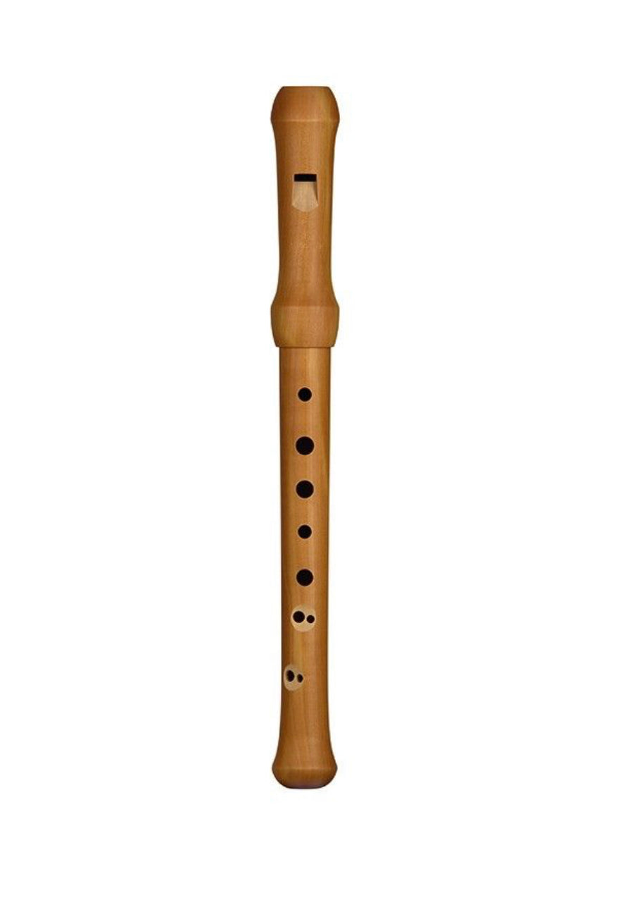 Mollenhauer Soprano Recorder Waldorf Edition Baroque Fingering Single Holes 442 Hz w/ Cleaning Rod & Tin of Grease (19141) Recorder - Alder & Alouette