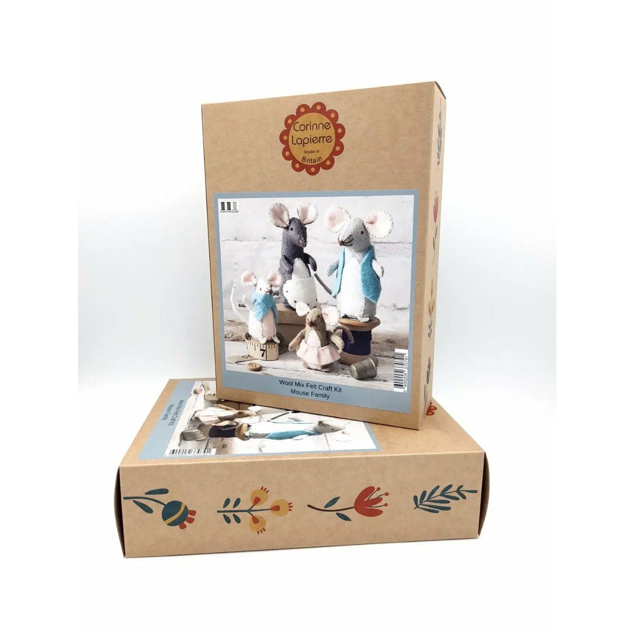 Mouse Family Sewing Kit - Alder & Alouette