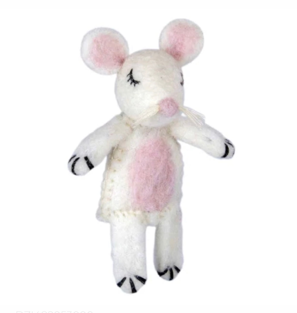 Mouse | Wool Felt Finger Puppet | Natural Toy - Alder & Alouette