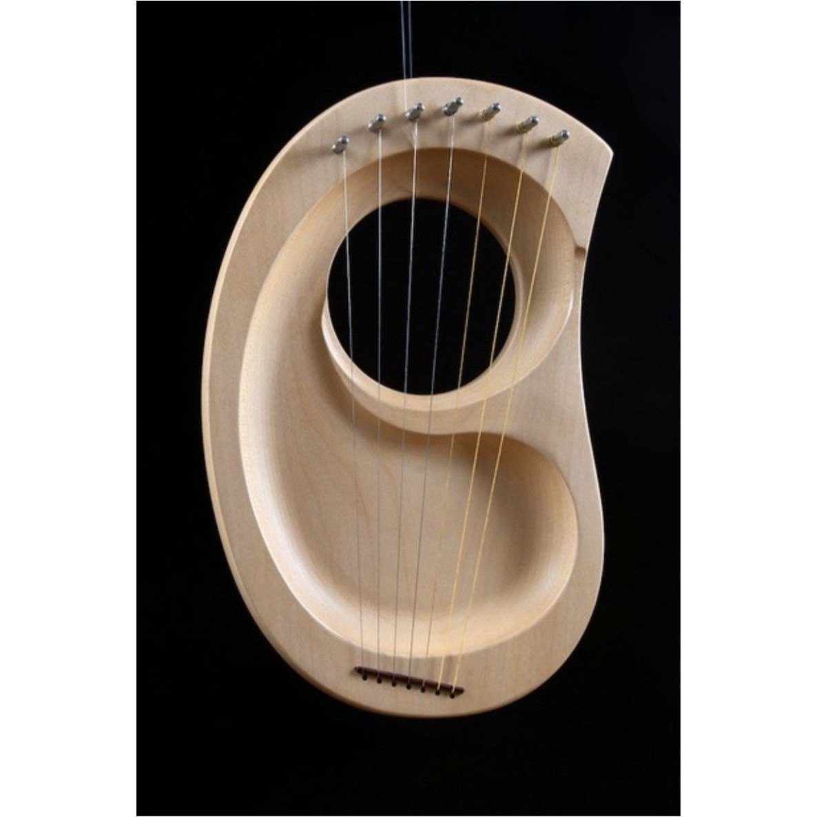 Auris My Little Lyre, Pentatonic 7-String Lyre - Alder & Alouette