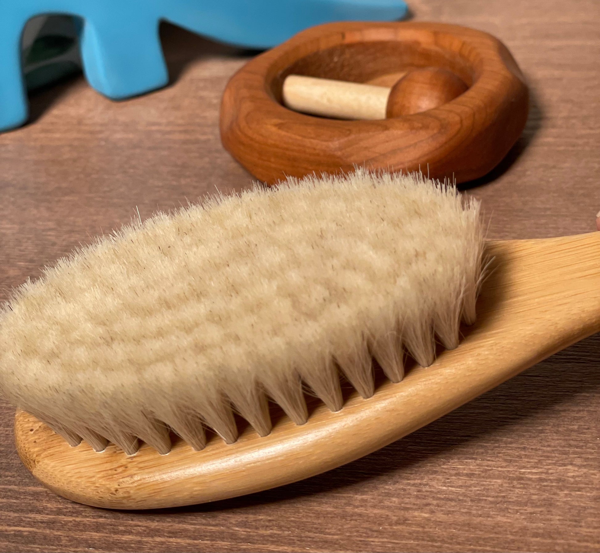 Natural Baby Brush | Baby Hairbrush - Alder & Alouette