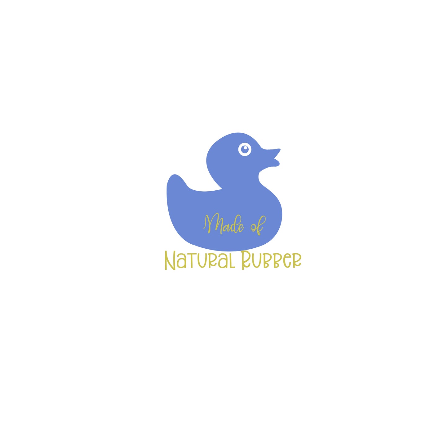 Rubber Baby Teether - Organic Baby Parasaurolophus - Alder & Alouette