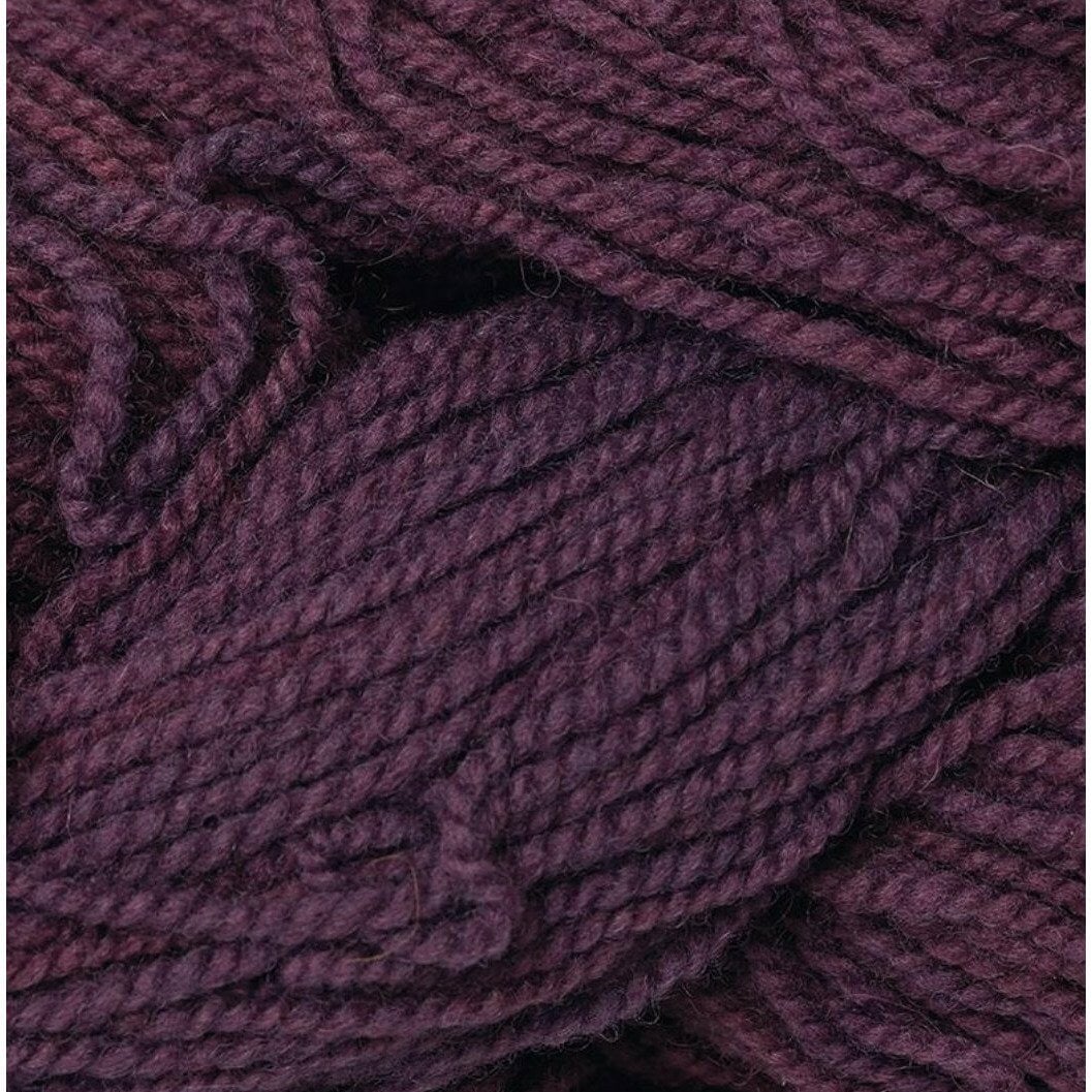 Bioland Wool Knitting Yarn Purple- Alder & Alouette