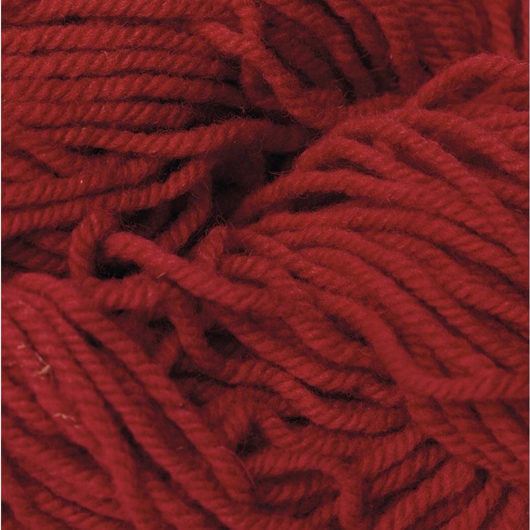 Bioland Wool Knitting Yarn Red - Alder & Alouette