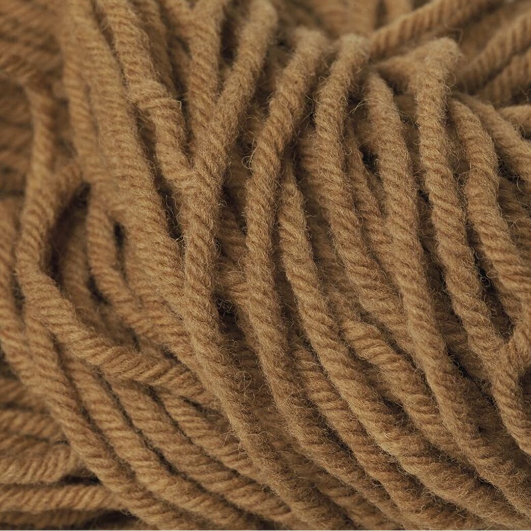 Bioland Wool Knitting Yarn Red Brown - Alder & Alouette