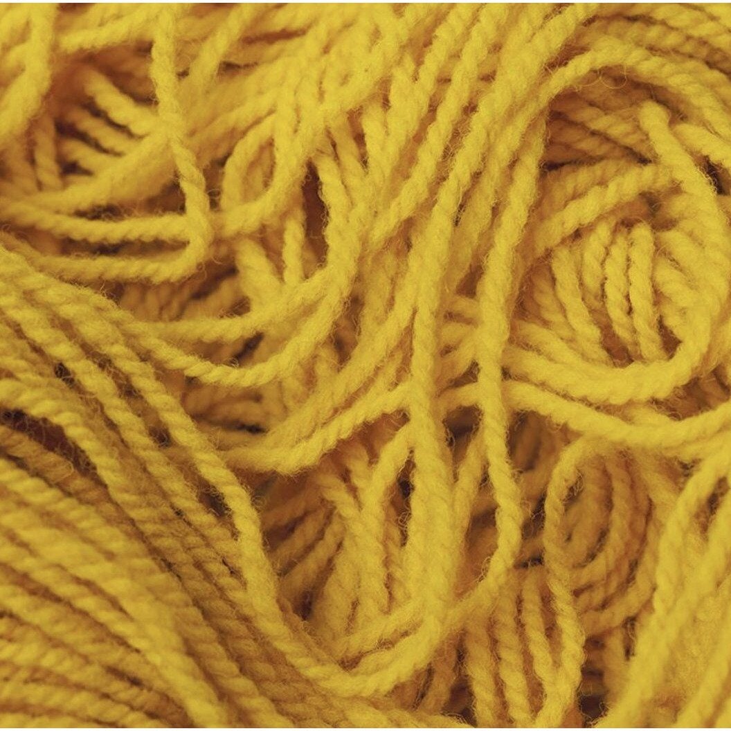 Bioland Wool Knitting Yarn Sunshine Yellow - Alder & Alouette