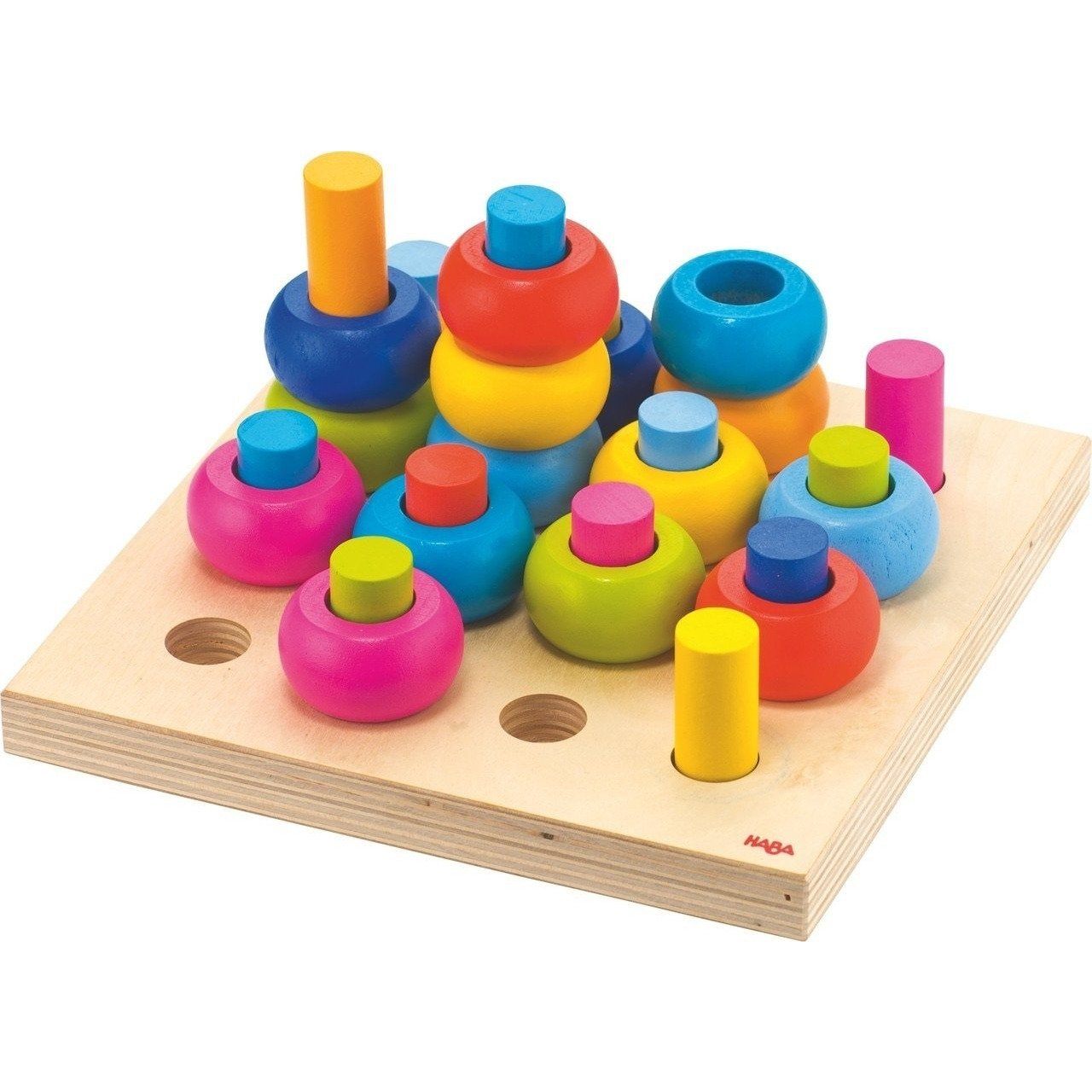 HABA Palette of Pegs | Toddler Toy, Montessori Toy - Alder & Alouette