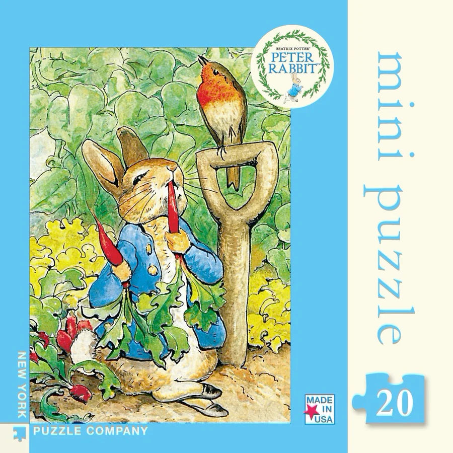 Peter Rabbit Puzzle, a Beatrix Potter Illustration Childrens Puzzles - Alder & Alouette