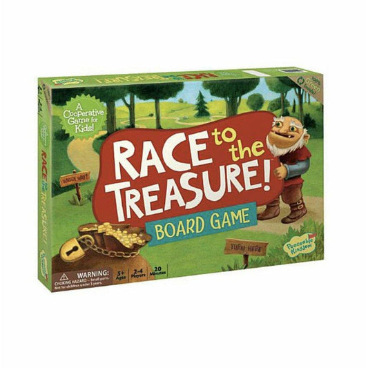 Race to the Treasure | Kids Board Game | Strategy Game | Cooperative Game - Alder & Alouette