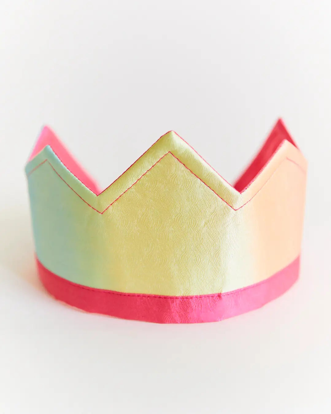 Rainbow Silk Birthday Crown and Dress Up - Alder & Alouette