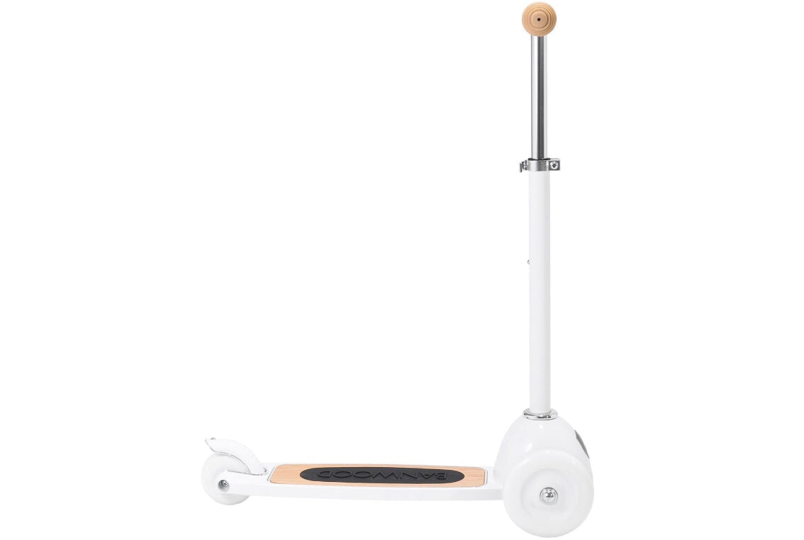 Banwood | Scandinavian Style Scooter | Kick Scooter | White Scooter Riding Toys - Alder & Alouette