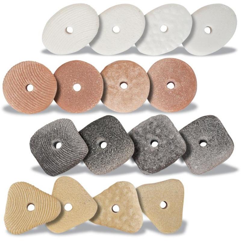 Sensory Toy | Threading Pebbles | Texture Stones - Alder & Alouette
