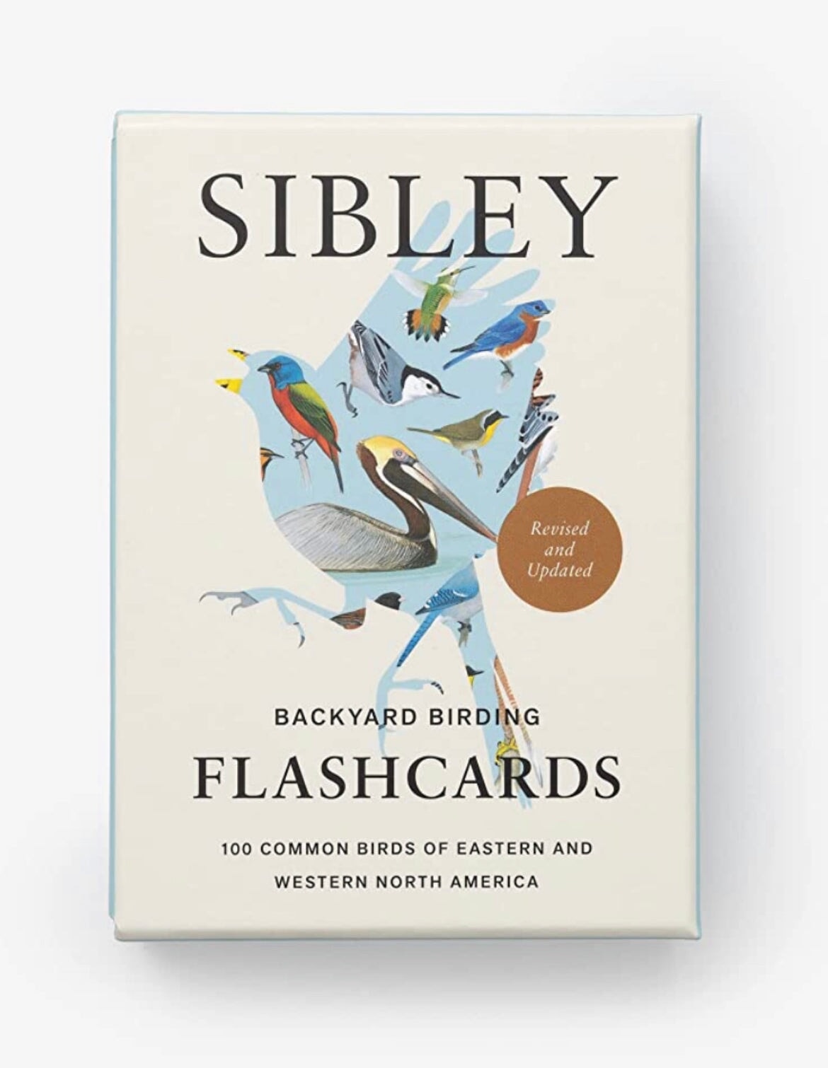 Sibley Backyard Birding Flashcards, New for 2023