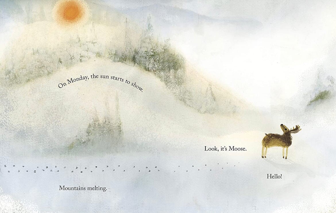 So Much Snow - A Book About The Transition of Winter to Spring - A Beautifully Illustrated Story
