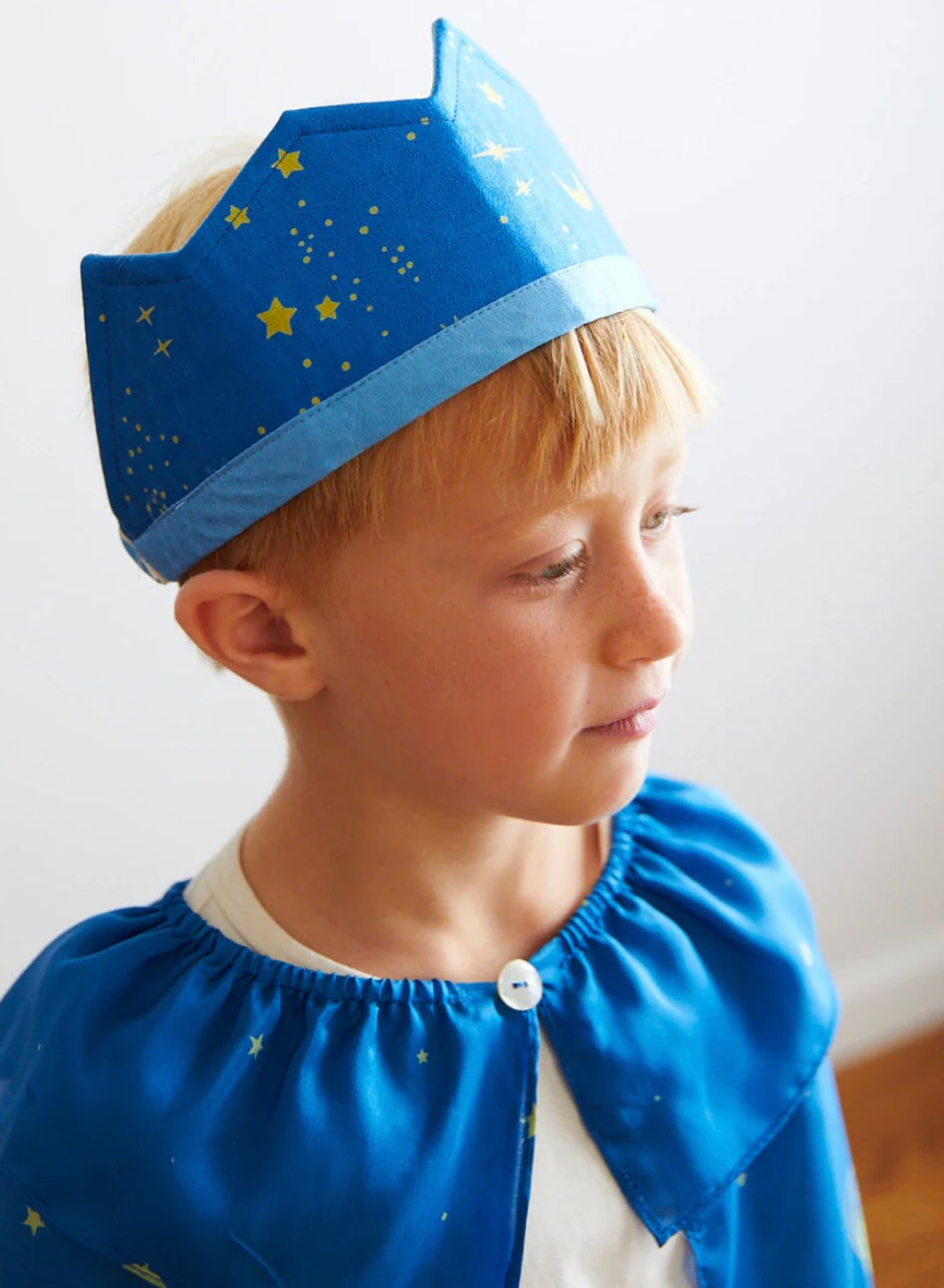 Star Silk Crown for Dress Up Pretend Play