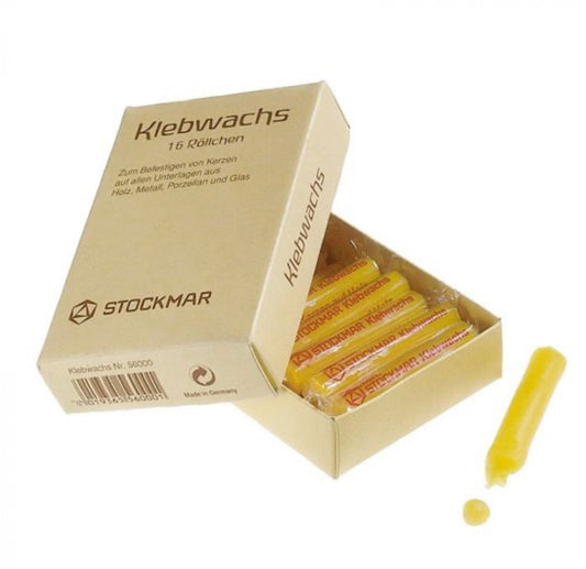 Stockmar Taper Sticky Wax Rolls for Stabilizing Taper Candles