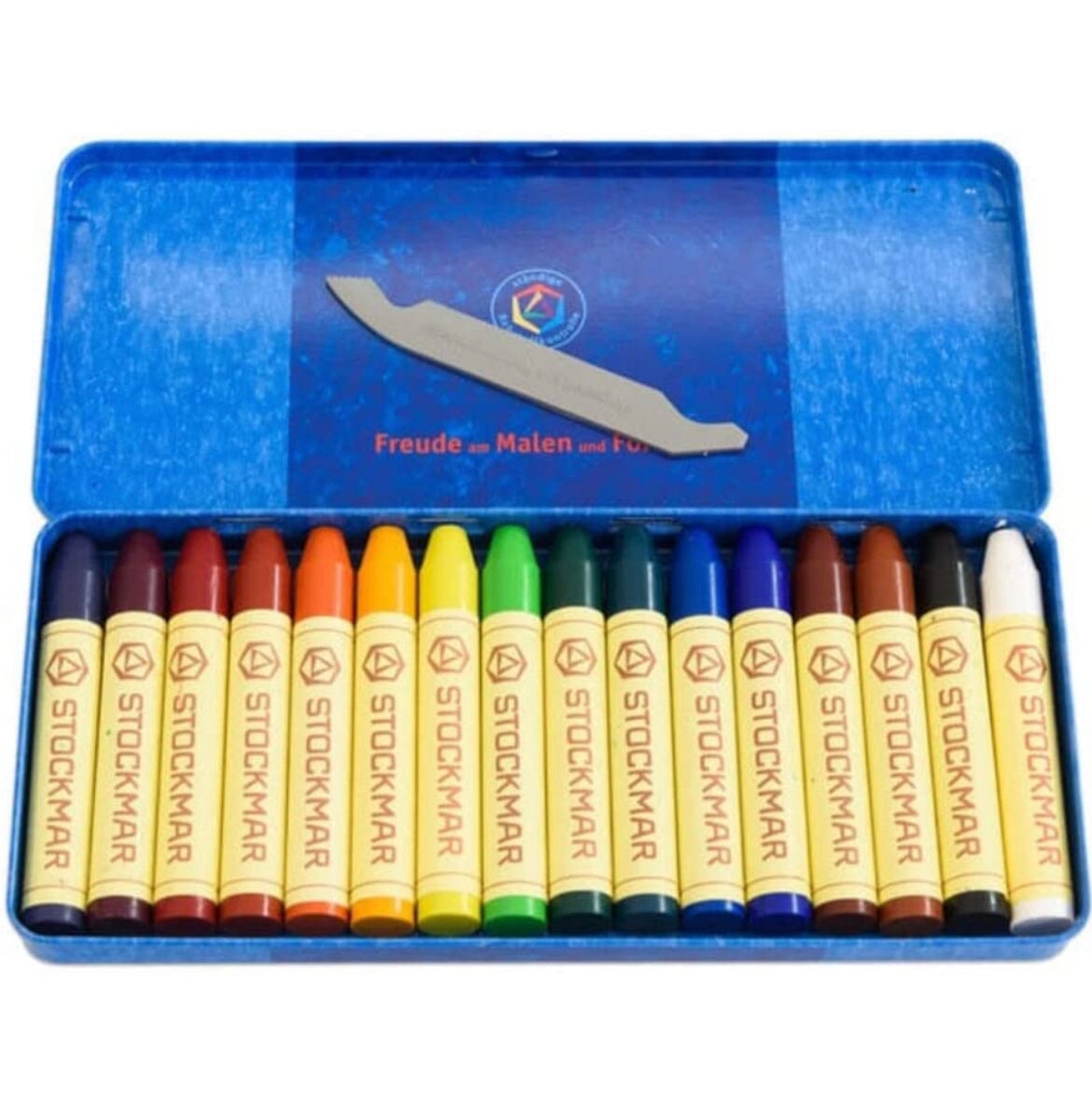 Stockmar Wax Stick Crayons (12, 16, 24 and 32-Count), Assorted Colors Stick Crayons - Alder & Alouette