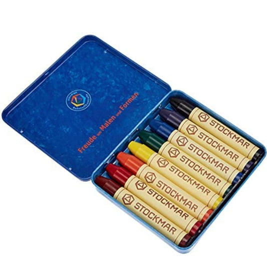 Stockmar Painting and Drawing Set - Opaque Colors & Hexagonal Colored Pencils