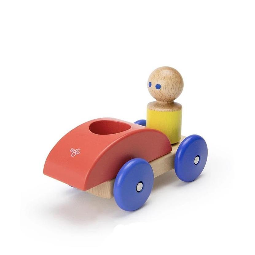 Toddler Car - Tegu Magnetic Car - Alder & Alouette