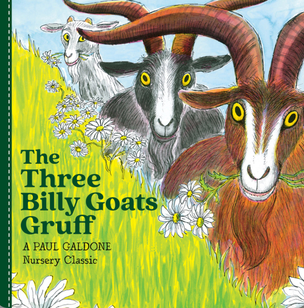 The Three Billy Goats Gruff by Paul Galdone, Board Book Board Book - Alder & Alouette