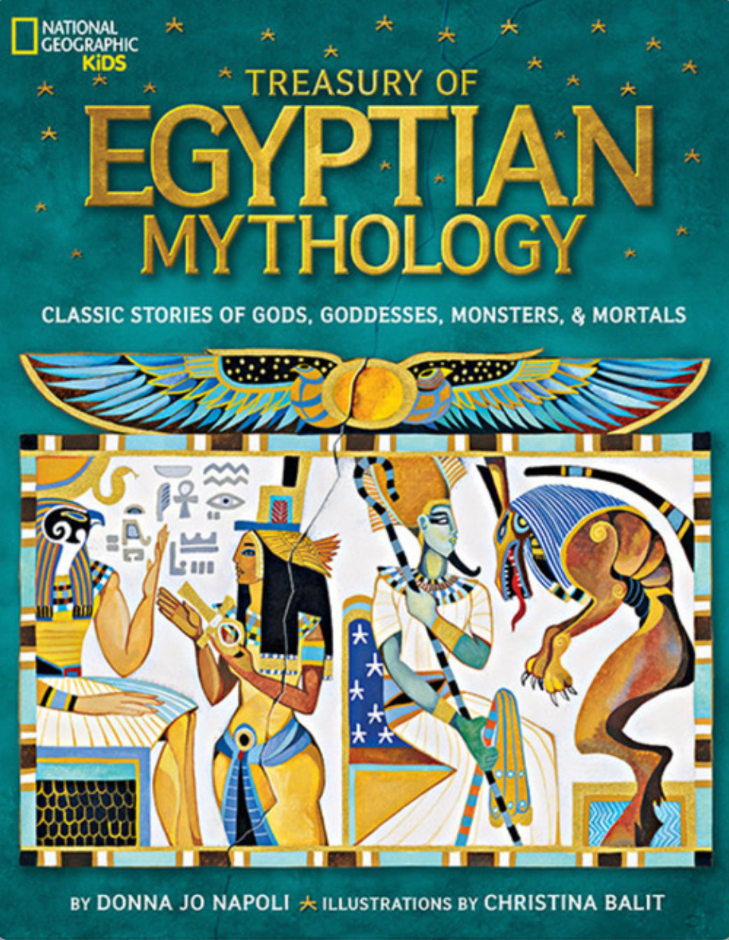 Treasury of Egyptian Mythology: Classic Stories of Gods, Goddesses, Monsters & Mortals | Ages 9 to 12 years Collection Books - Alder & Alouette