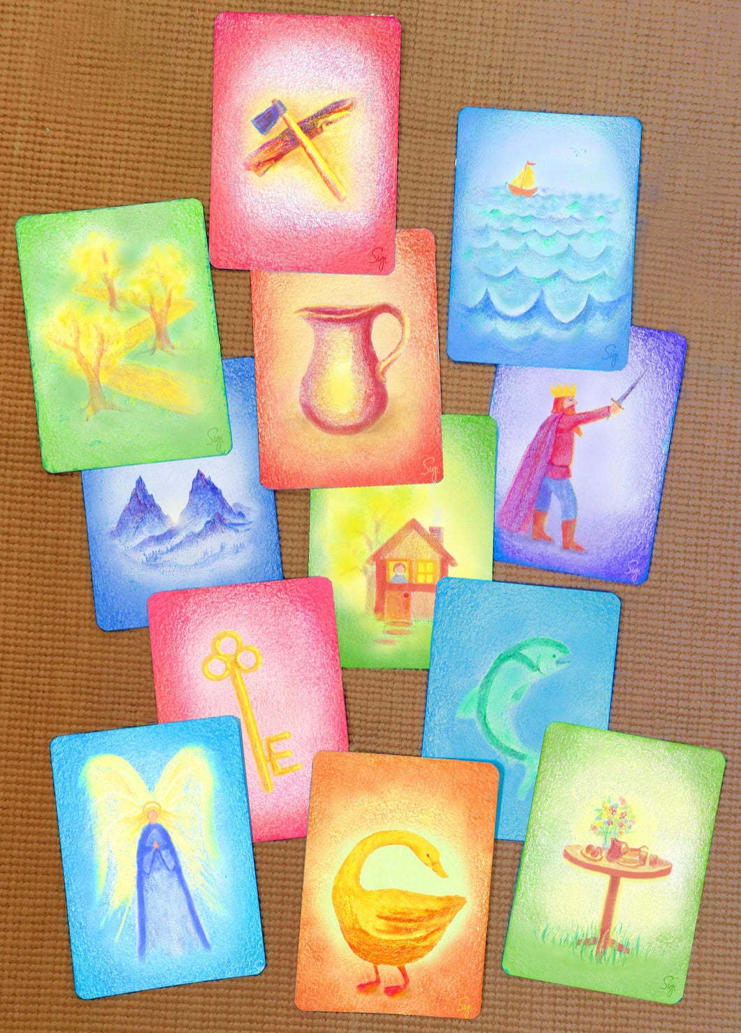 Waldorf Inspired Alphabet Cards - Alder & Alouette
