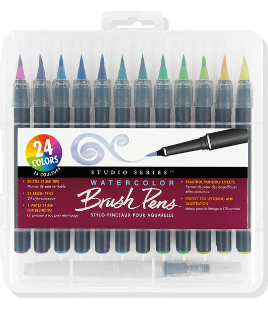 Watercolor Brush Pens - Art Pens | Art Markers - Alder & Alouette