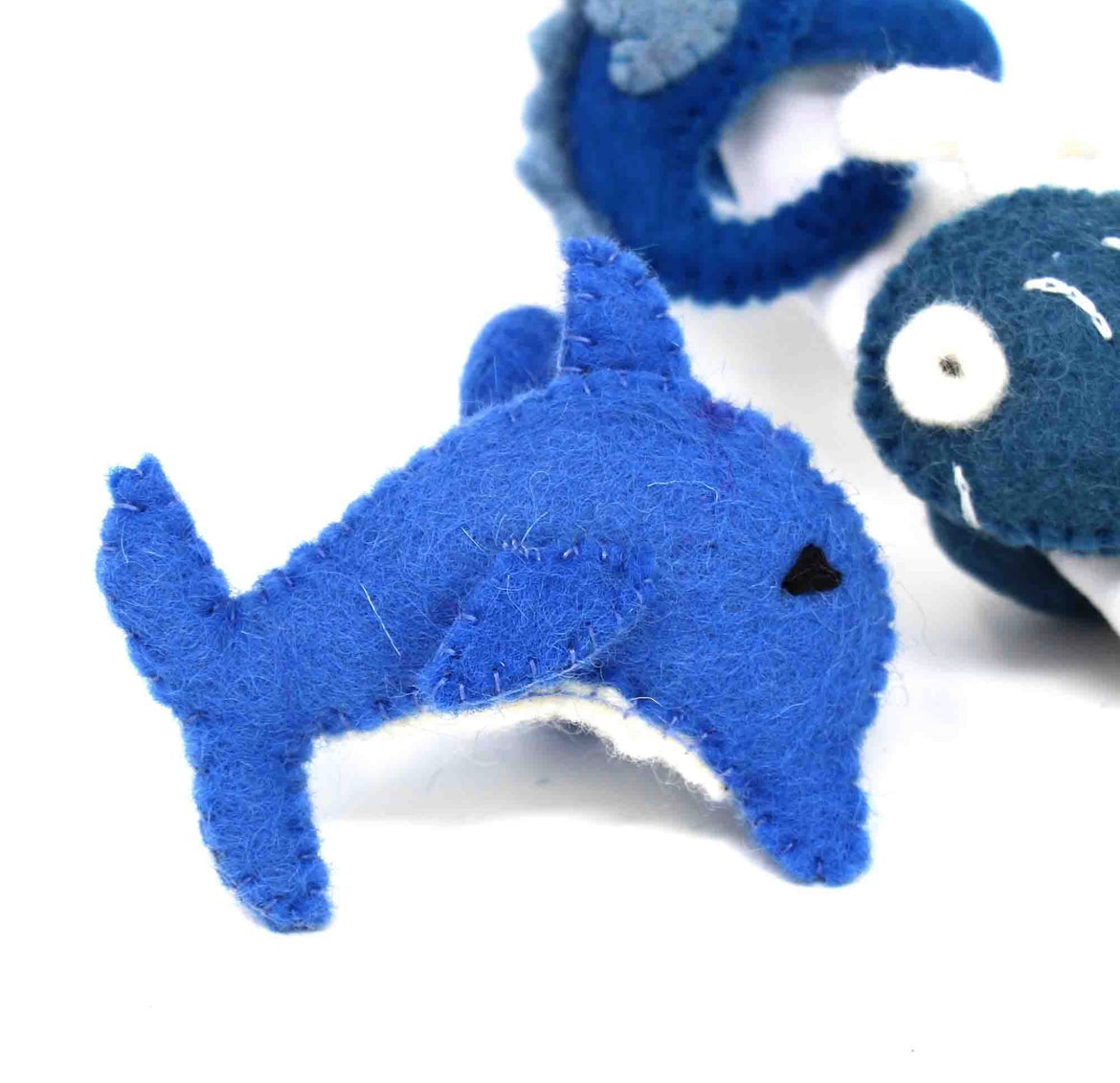 Whale, Dolphin, Seahorse & Shark Napkin Rings - Alder & Alouette