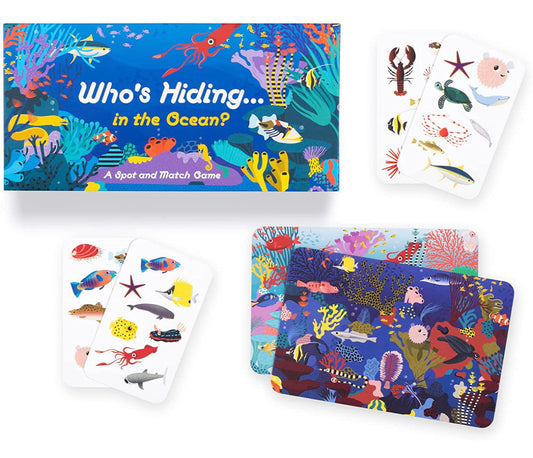 Who’s Hiding in the Ocean | Family Game - Alder & Alouette