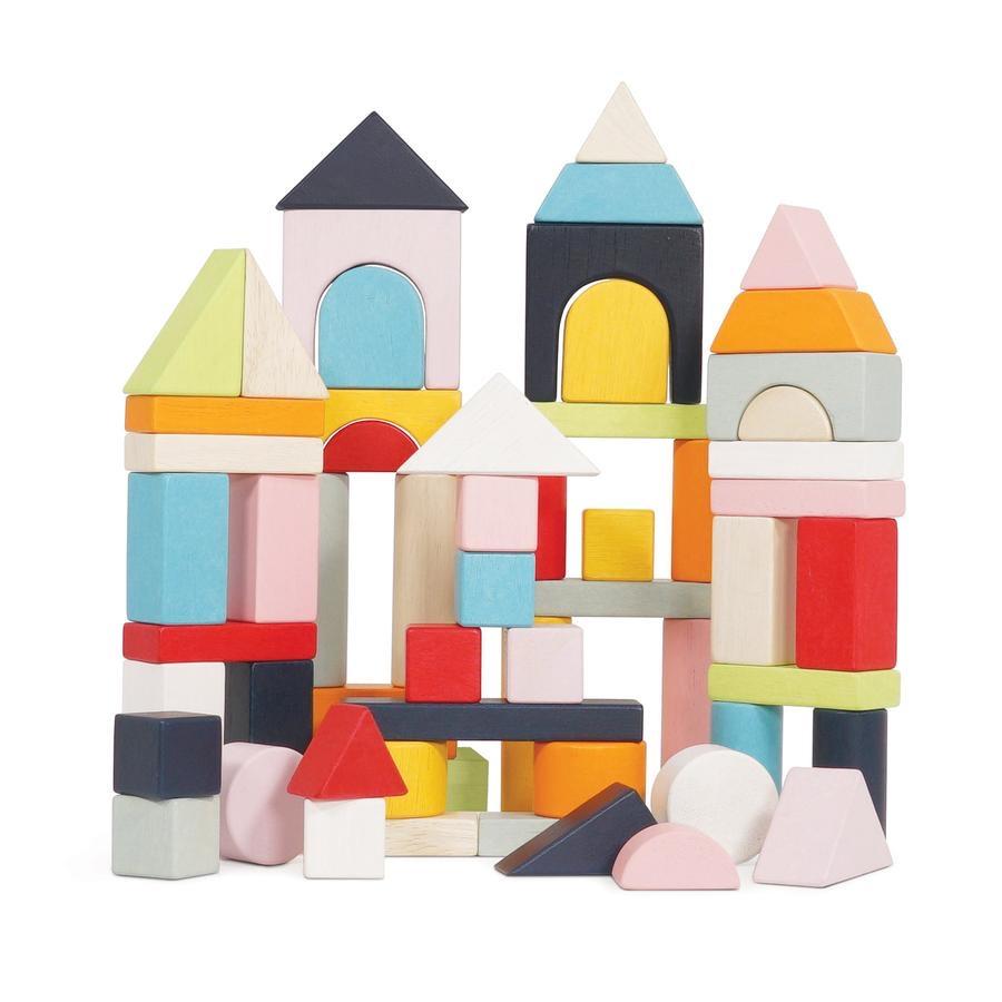 Le Toy Van | 60 Wooden Blocks | Toddler Toys | Wooden Toys - Alder & Alouette