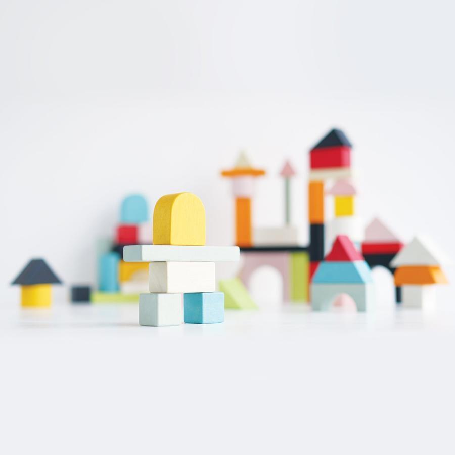 Le Toy Van| 60 Wooden Blocks | Toddler Toys | Wooden Toys - Alder & Alouette