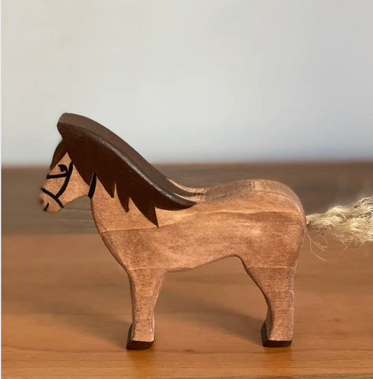 Wooden Farm Animal - Horse Wooden Toys - Alder & Alouette