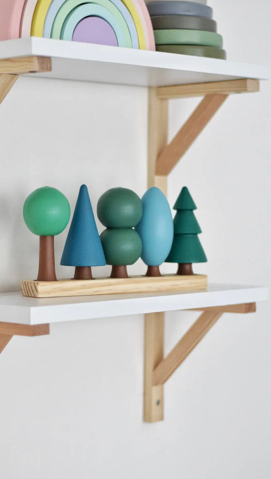 Wooden Tree Set | Forest Pretend Play - Alder & Alouette