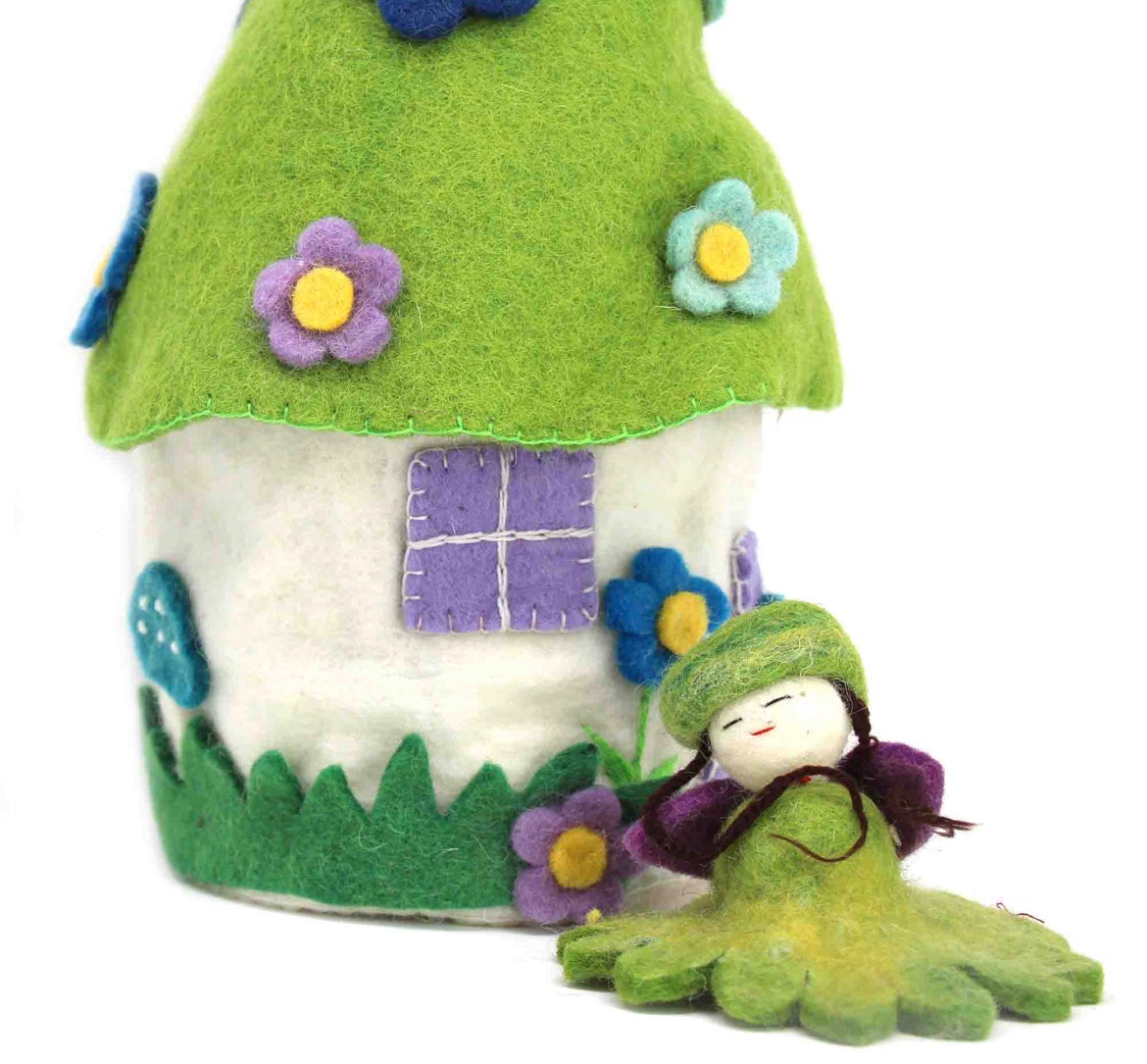 Fairy House | Wool Fairy House | Natural Toy - Alder & Alouette