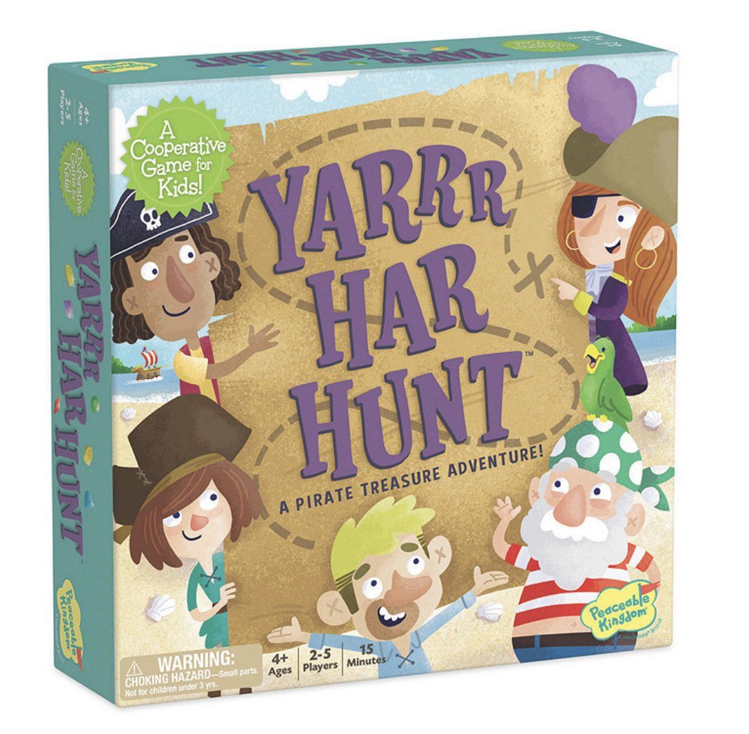 Yarrr Har Hunt: A Pirate Adventure Kids Board Game  - Alder & Alouette