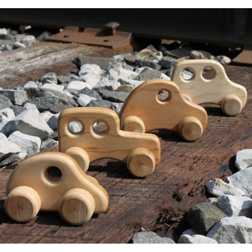Zoom Wooden Car Wooden Toys Camden Rose | Alder & Alouette